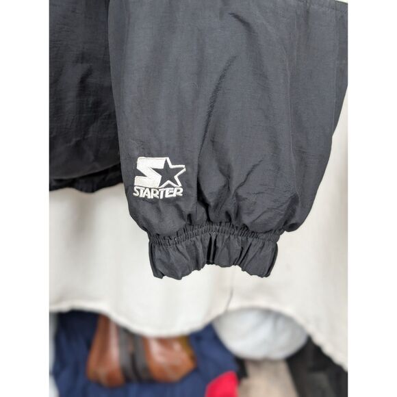 Vintage Starter Boston Bruins Pullover Puffer Coat w/ Front Pocket Size 2XL/XXL - Picture 5 of 15